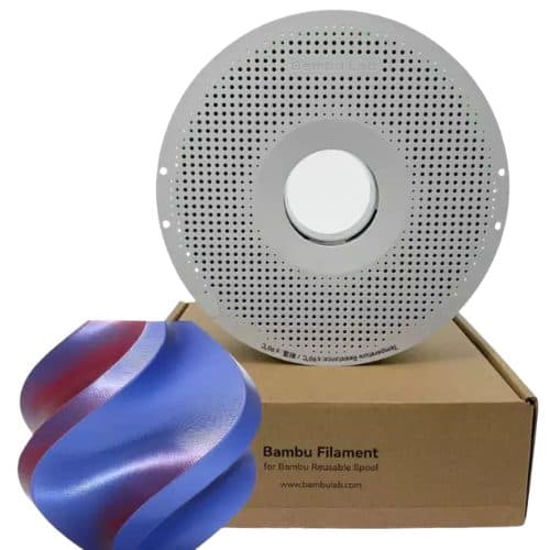 Filamento Impressora 3D Bambu Lab Pla Silk Blaze