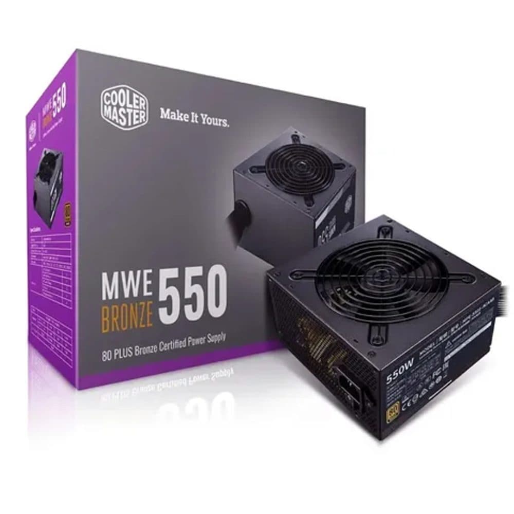 Fonte Cooler Master Mwe Bronze 80 Plus US