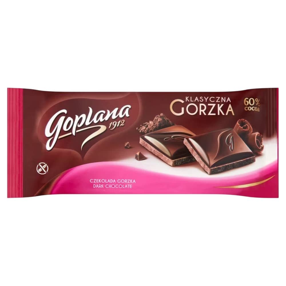Chocolate Goplana Klasyczna Gorzka 60 Cocoa