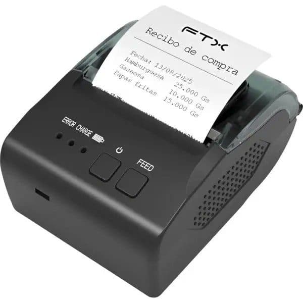 Impressora Ftx Portable USB BT