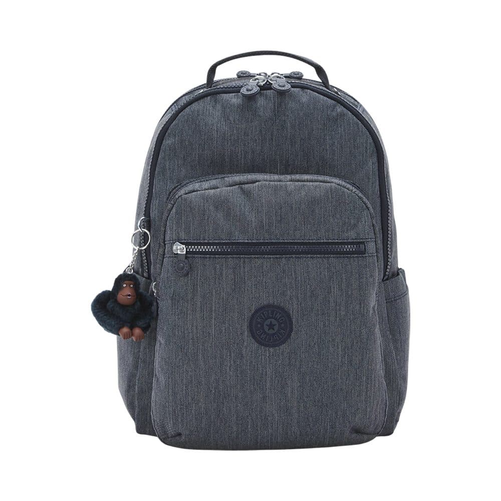 Mochila Kipling Seoul Lap Marine Navy