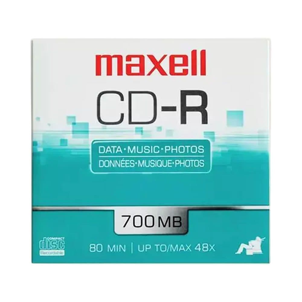 Disco Compacto Maxell Cd Rw Unitario