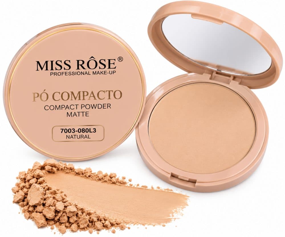 Po Compacto Miss Rose Natural