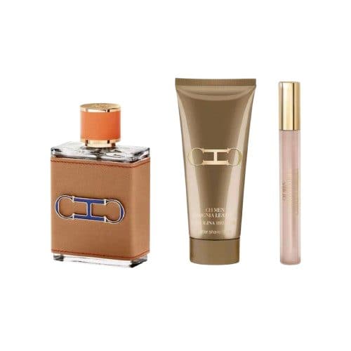 Carolina Herrera Ch Insignia Leather Kit After 100ML EDT Masculino