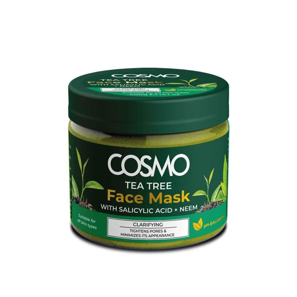 Mascara Cosmo Tea Tree Face Salicyli Acid Neem 400G