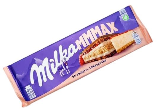 Chocolate Milka Mmmax Strawberry Cheesecake 300G