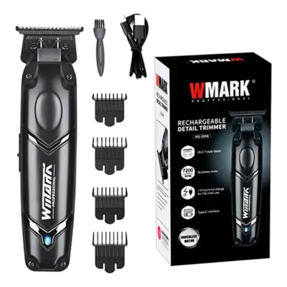 Maquina Cabelo Wmark Trimmer Black