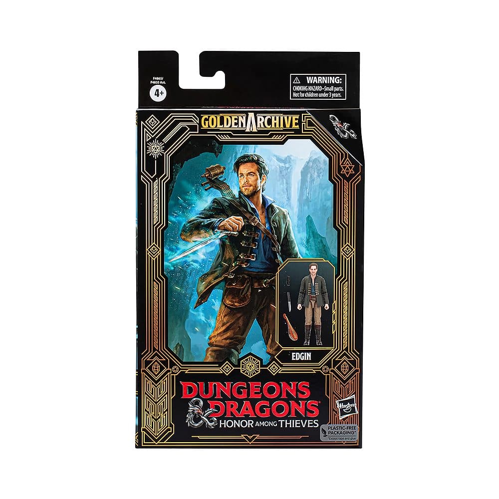 Honor Figura Hasbro Dungeons Dragons Among Thieves Golden Archive Edgin