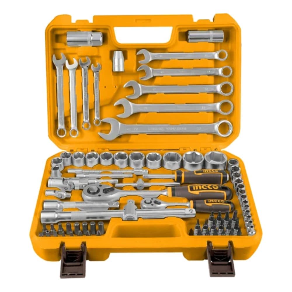 Kit Chave Pito Ingco Soquete 82PCS