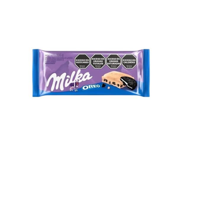 Chocolate Milka Oreo Barra 55G