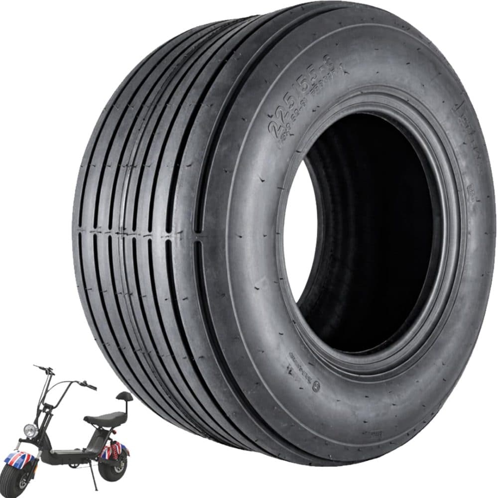 Moto Eletrica Pneu Liso 225 55 8 21