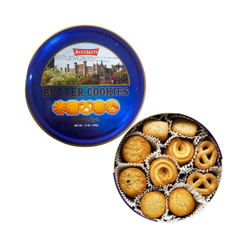 Biscoito Bakamate Butter Cookies Danish Creft 340G