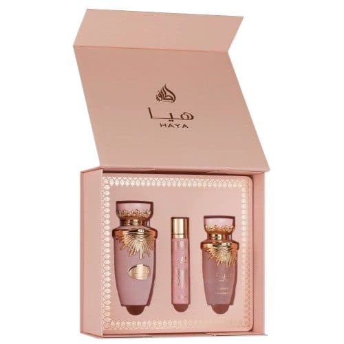 Lattafa Kit Haya Hair Mist 100ML EDP Feminino