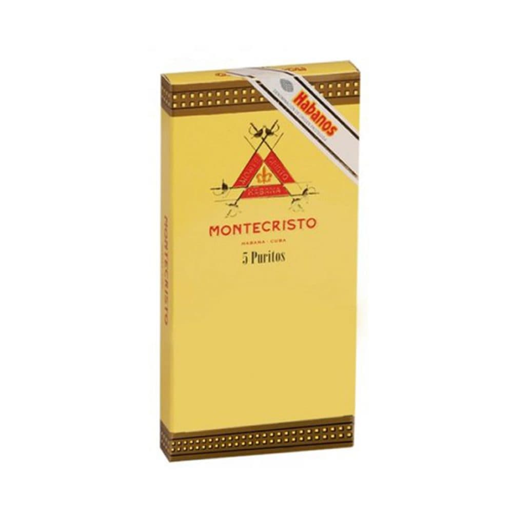 Habano Cubano Montecristo Puritos 5 Unidades