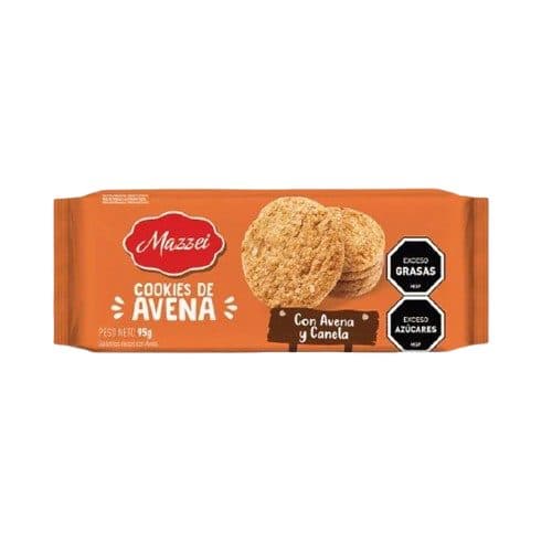 Biscoito Mazzei Cookies Avena 95G