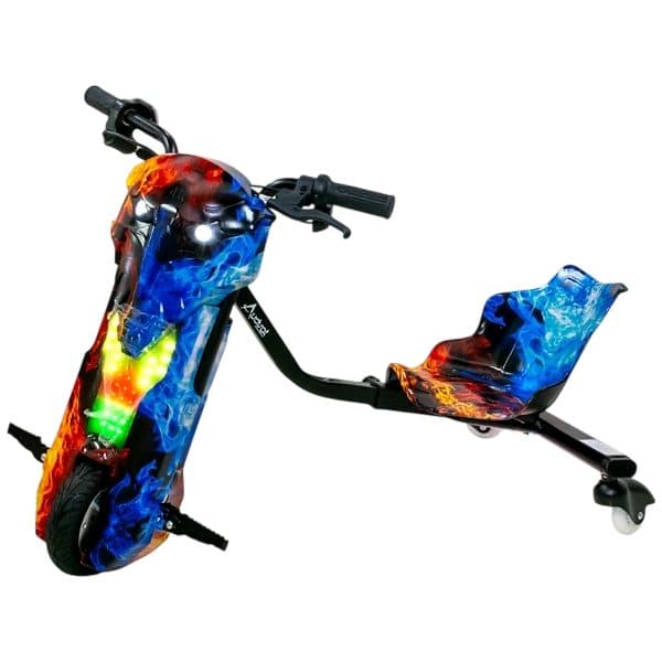 Scooter Triciclo Te 8X Audisat Fuego