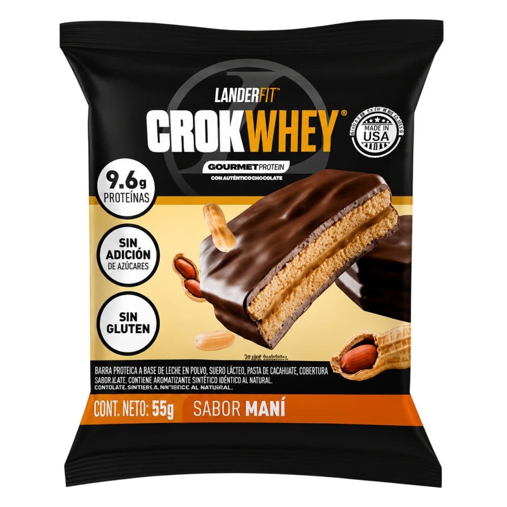 Alfajor Crokwhey Amendoin