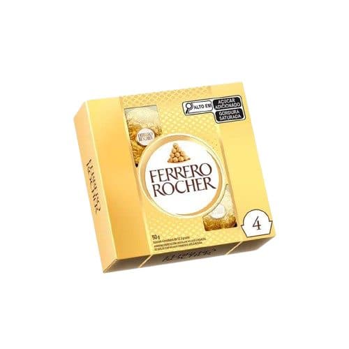 Bombom Ferrero Rocher 50G 4PCS