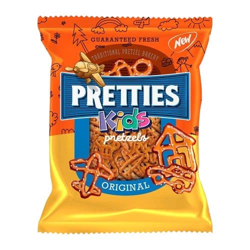 Biscoito Pretties Kids Pretzel Snack 200G