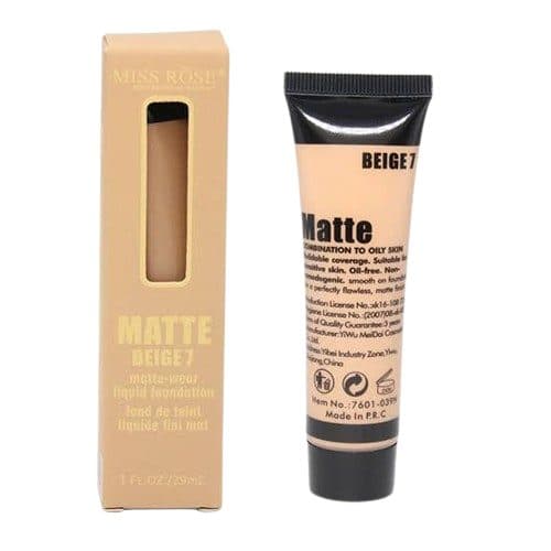 Base Facial Miss Rose Matte Beige 7
