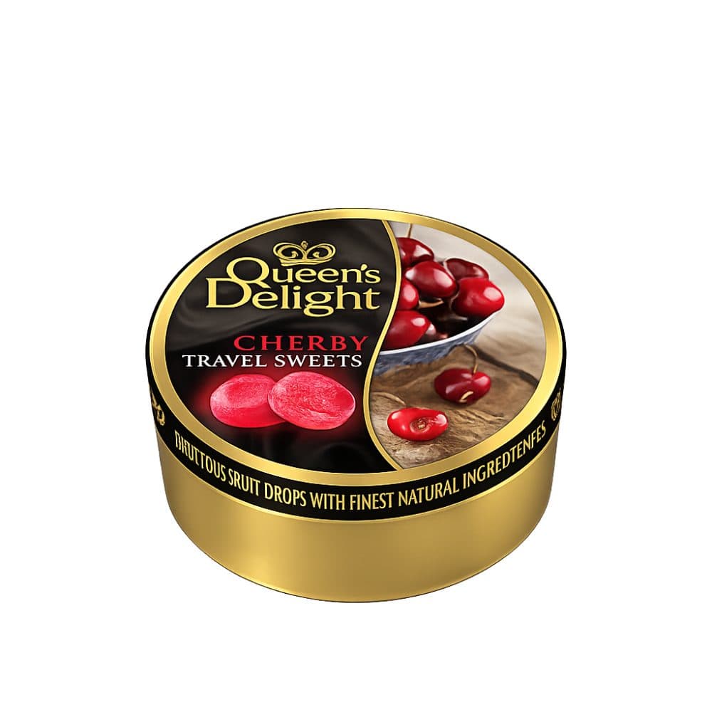 Bala De Frutas Queens Delight Cherry Drops 150G