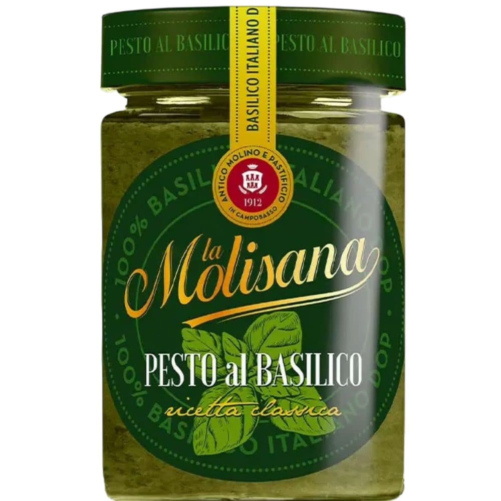 Molho Pesto Al Basilico La Molisana Pote Vidrio 190G