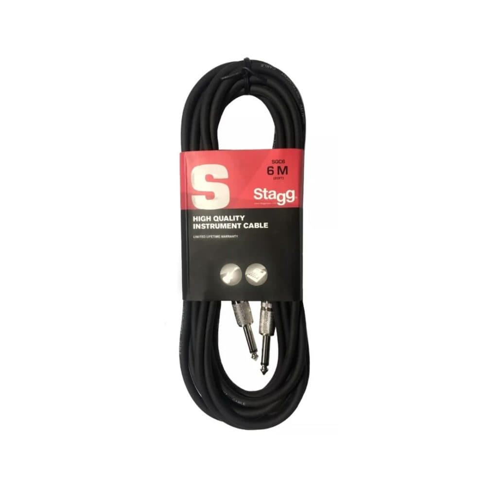 Cable Instrumentos Stagg Serie 6 Metros