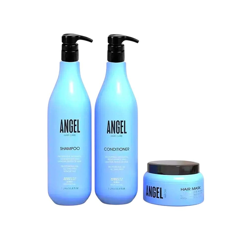 Kit Isabelle Angel Shampoo Cond 1L Mascara 500ML
