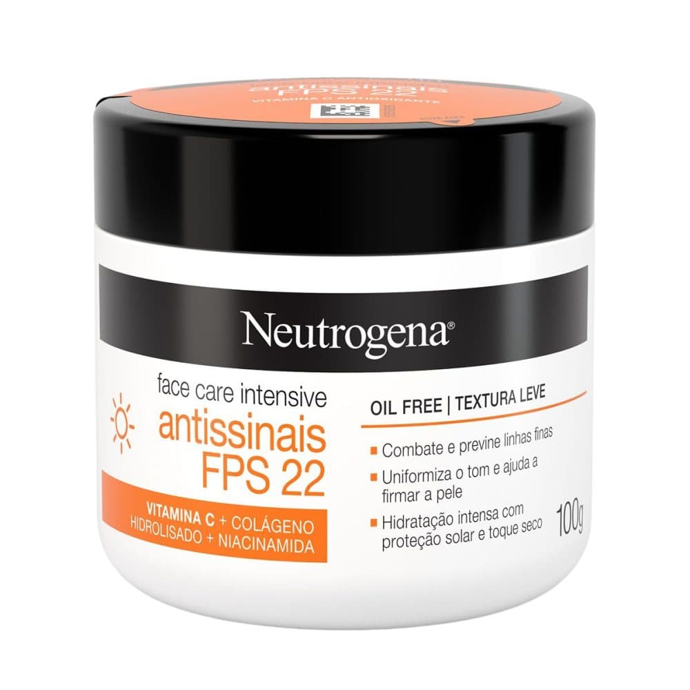 Gel Hidratante Facial Neutrogena Anti Edad Fps 22 100G