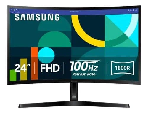 Samsung Monitor LED S3 Curvo Hdmi Fhd