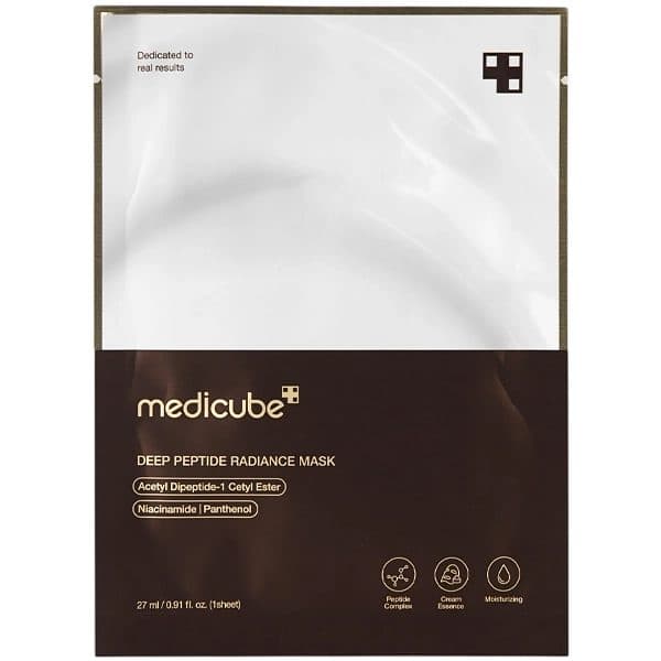 Mascara Facial Medicube Deep Peptide Radiante 1UNI 27ML