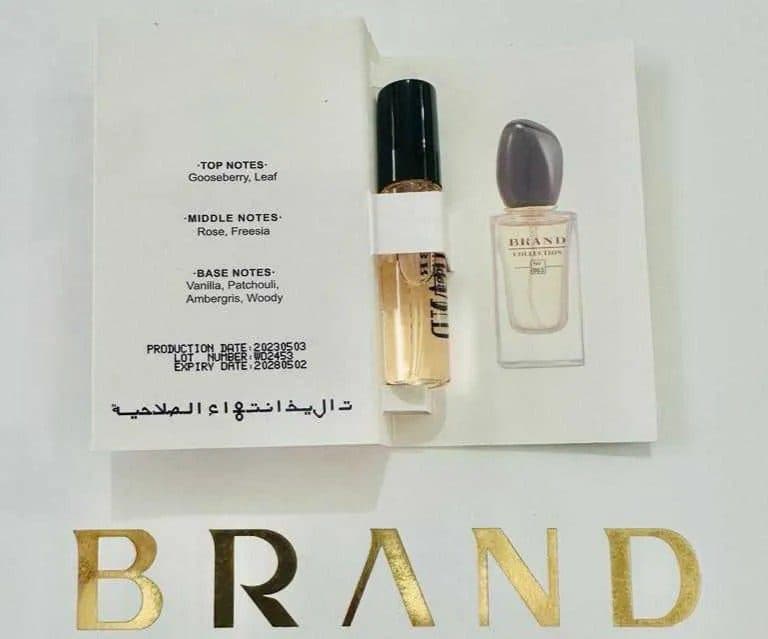 Brand Vial 063 3ML EDP