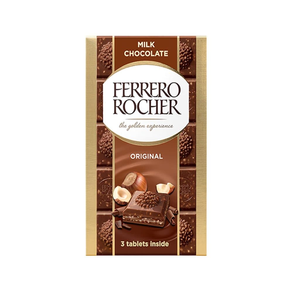 Chocolate Ferrero Rocher Milk Barra 270G