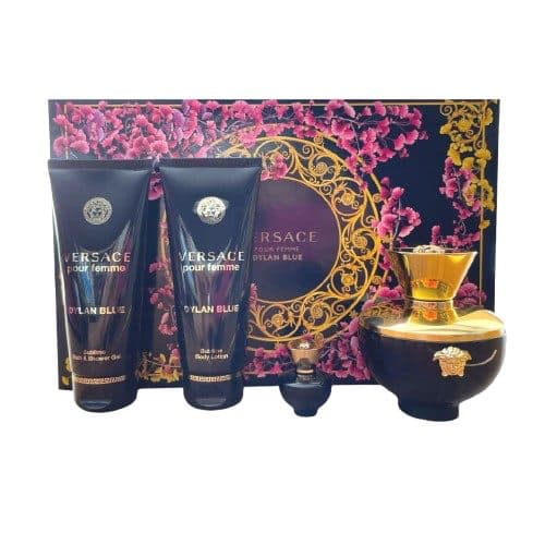 Versace Dylan Blue Kit 5ML Body Shower 100ML EDP Feminino