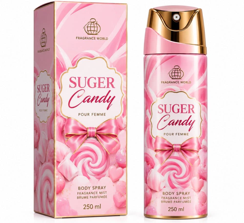 Deo Fragance World Suger Candy 250ML Feminino