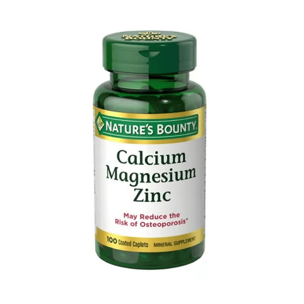 Vitamina Nature Bounty Calcio Magnesio Zinc 100 Capsulas