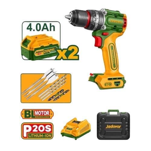 Parafusadeira 1 2 Bateria Jadever 50 60H