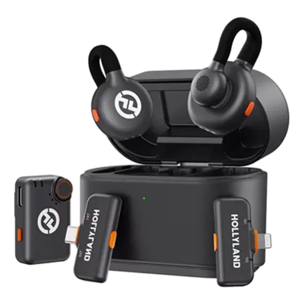 Microfone Wir Hollyland Lark M2S Ultimate Combo 2TX 1RX