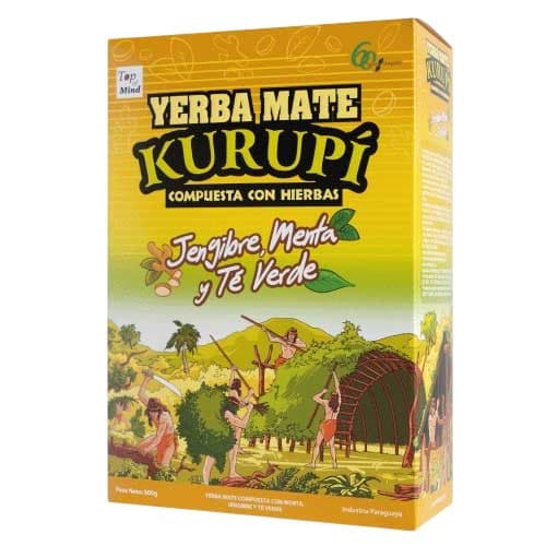 Erva Mate Kurupi Jengibre Menta