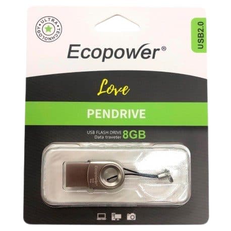 Pendrive Ecopower Love USB