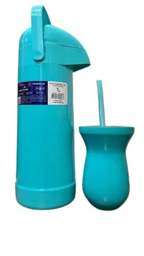 Termica Maxon Cuia Bomba Porta Erva Claro 1900ML