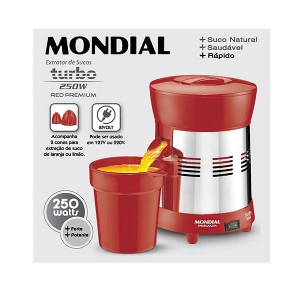 Mondial Exprimidor Turbo Premium 24 Bivolt