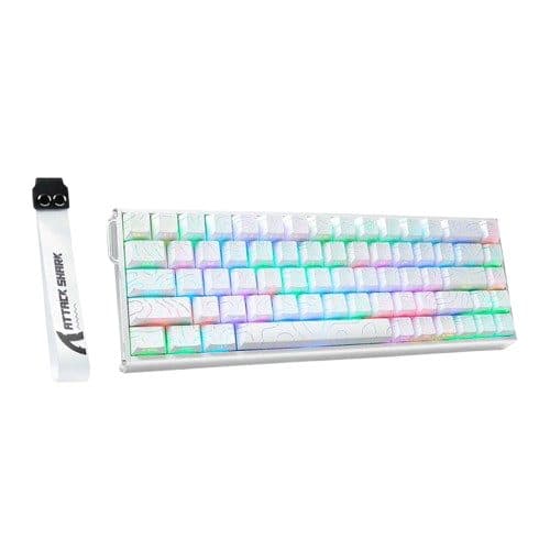Nintendo Teclado USB Attack Shark X68 Max Magnetic Switch Contour Line