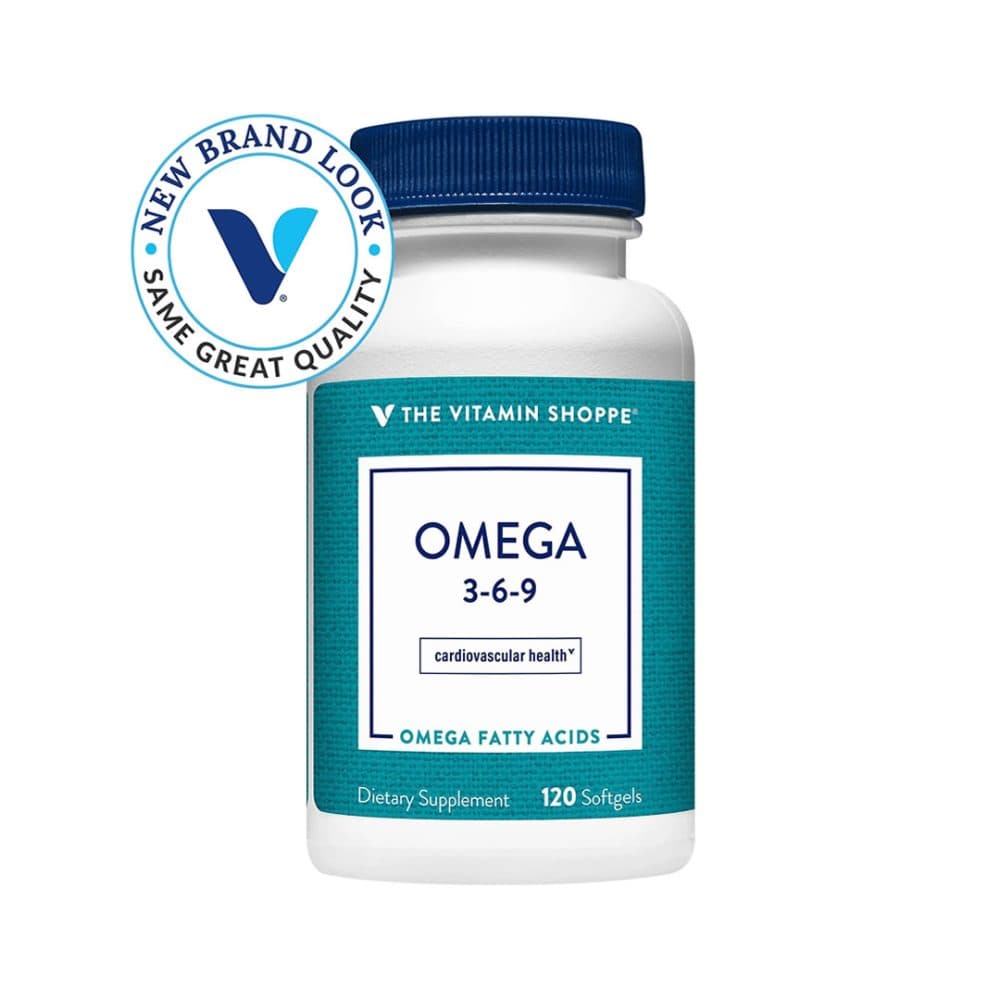 Vitamina Shoppe Omega 3 6 9 120 Capsulas