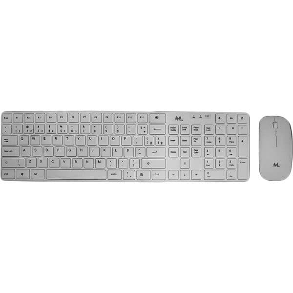 Teclado Mtek Km Sem Fio Mouse Abnt