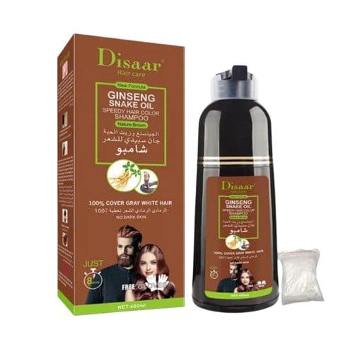 Shampoo Disaar Ginseng Snake Oil Nature Brown