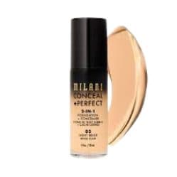 Base Corretivo Milani Conceal Perfect 2 IN1 03 Light Beige 30ML