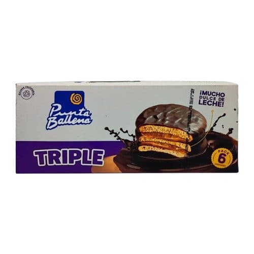 Alfajor Punta Ballena Triple Doce De Leite
