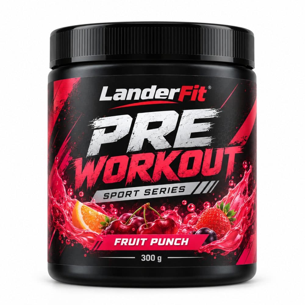 Pre Treino Landerfit Workout Sport Series Fruit Punch 300G