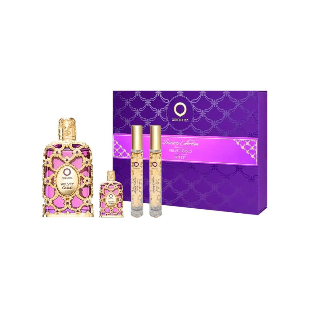 Orientica Kit Luxury Collection Velvet Gold 7 5ML Plus 80ML EDP